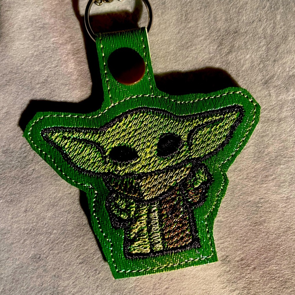 Yoda keychain